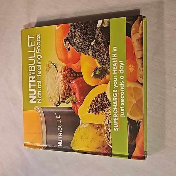 NutriBullet natural healing foods book - Picture 1 of 7